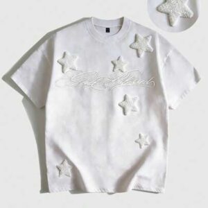 2026 Spring, Summer, Autumn Unisex Casual T-Shirt With Embroidery Design, Round Neck Top