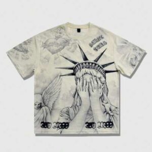 2026 Unisex Couple Round Neck Short Sleeve T-Shirt, Fashion Casual Printed Tee Tops For Spring, Summer