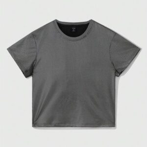 Men's Avant Round Neck Short Sleeve Tight Fit T-Shirt, Casual Daily Wear