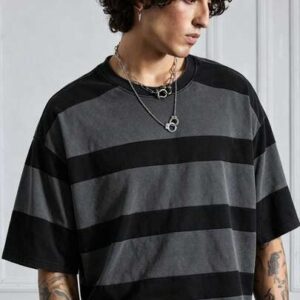 Men's Colorblock Round Neck Short Sleeve T-Shirt