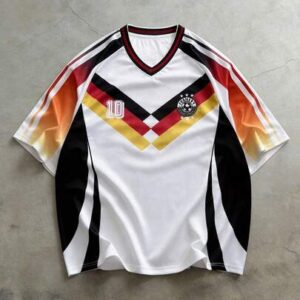 Men's Contrast Color V-Neck Short Sleeve Sports T-Shirt, Athletic Jersey