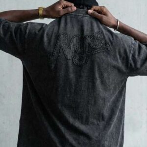Men's Embroidered Short Sleeve T-Shirt, Suitable For Spring And Summer