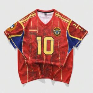 Men's Spain World Cup Jersey, Suitable For Everyday Wear In Spring/Summer