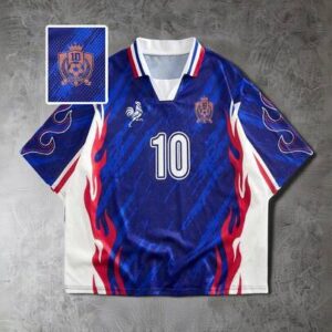 Men's USA, Mexico, World Cup France Team Number Print Short Sleeve T-Shirt, Suitable For Spring/Summer Casual Wear