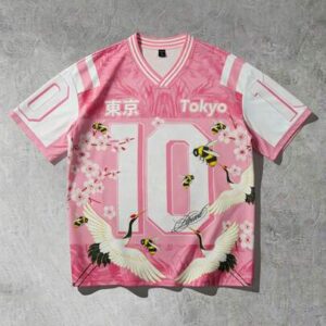 Prep 2026 Spring/Summer New Men's V-Neck Short Sleeve T-Shirt, World Cup Jersey Tee