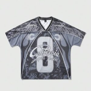 Prep Jersey Fashionable Casual Men's Sports T-Shirt, Suitable For Summer