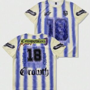 Prep Men's Number Print Jersey Short Sleeve T-Shirt