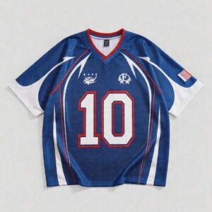 Prep Men Letter Graphic Raglan Sleeve Tee