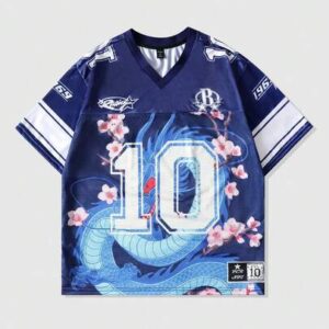 Prep Spring/Summer Casual Graphic Men'S Sports Jersey Short Sleeve T-Shirt, Mesh Fabric Patchwork, Summer
