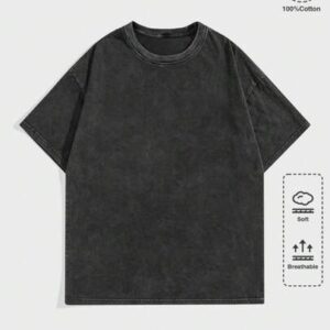 Spring/Summer Casual Graphic Men'S Round Neck Short Sleeve T-Shirt, School, 2000S Style