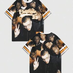 Street Life Jersey Casual Simplistic Hip Hop Graphic T-Shirt, For Everyday Wear