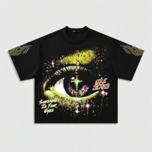 Street Life Loose Fit Short Graphic Print T-Shirt For Men