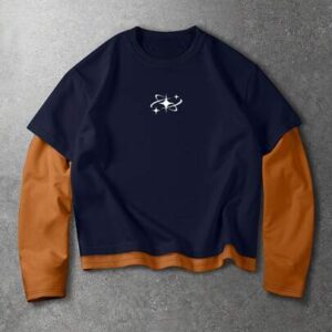 Street Life Men's Casual Crew Neck Long Sleeve T-Shirt