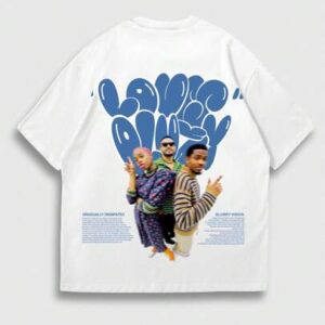 Street Life Men's Casual Graphic Slogan Print Short Sleeve T-Shirt