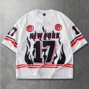 Street Life Men's Casual Letter & Number Print Round Neck Short Sleeve T-Shirt, Summer