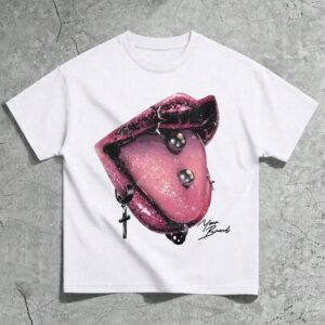 Street Life Men's Gothic Hell Eye Print Short Sleeve T-Shirt, Summer
