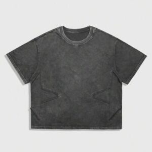 Street Life Men's Pentagram Graphic Round Neck Short Sleeve T-Shirt