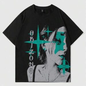 Street Life Men's Silhouette Figure Print T-Shirt, Opiumcore