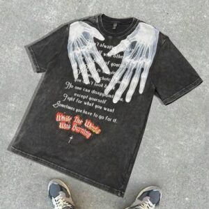 Street Life Men's Street Round Neck Short Sleeve Printed Casual T-Shirt