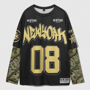 Street Life Men Patchwork 2 In 1 T-Shirt, Suitable For Spring And Summer