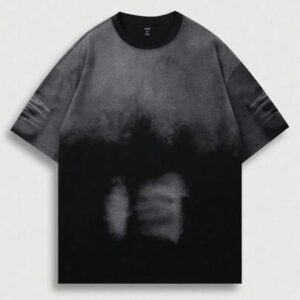 Summer Casual Men'S Vintage Washed Round Neck Short Sleeve T-Shirt, Street Fashion, Boyfriend Gift